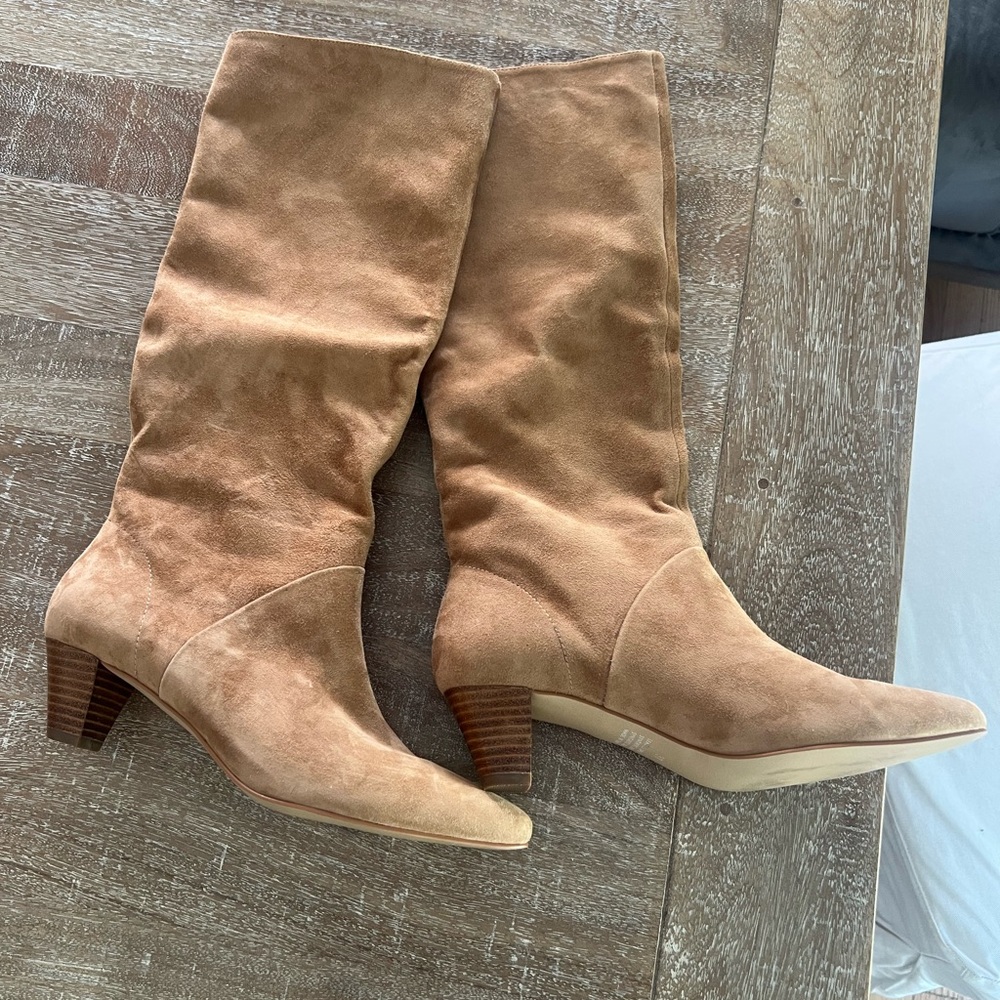 Silent D Tall Tan Boots Size 37